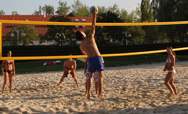 Beach Volleyball (Bildrechte: Patrick Bauer)
