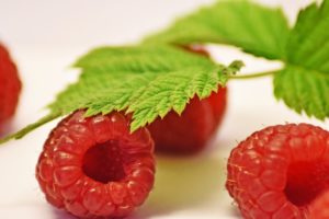 Himbeeren - Genuss und durch Himbeerketon auch die Fettverbrennung anregend