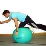 Gymnastikball Übungen - Balance Übung