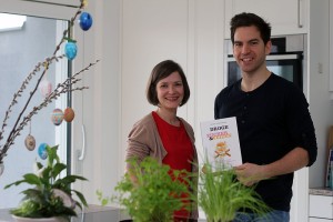 Ernährungswissenschafterin und Autorin dieses Blogartikels Johanna Sillipp mit (Blog-)Gastgeber Patrick Bauer