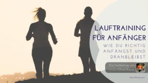 Lauftraining für Anfänger - Titelbild