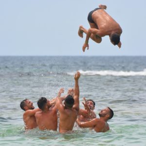 Teamworkouts mit Gleichgesinnten machen Spaß.