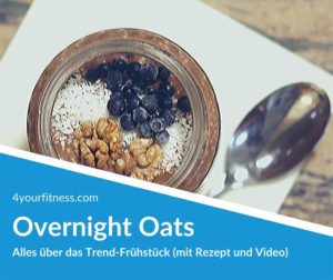 Frühstück im Glas, Overnight Oats, Titelbild für Artikel