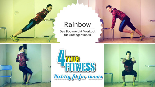Rainbow: Das Bodyweight Workout für Anfänger/innen