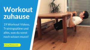 Workout zuhause: 19 Workout Videos, Trainingspläne und alles, was du sonst wissen musst!